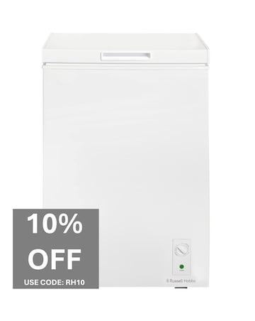 Russell Hobbs RH99CF0E1W 99L Chest Freezer White + Install