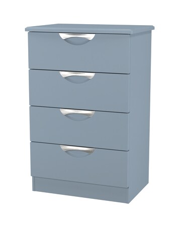 Haydn Ready Assembled 4 Drawer Midi Chest - Kids