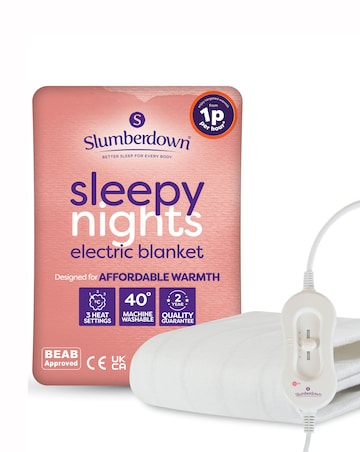 Slumberdown Sleepy Nights Electric Blanket