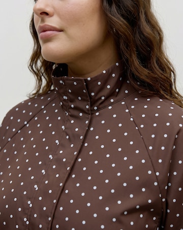 Vero Moda Kayla High Neck Polka Dot Jacket