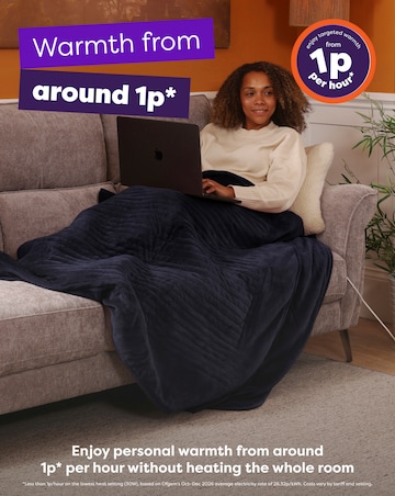 Slumberdown Comfy Hugs Heated Throw
