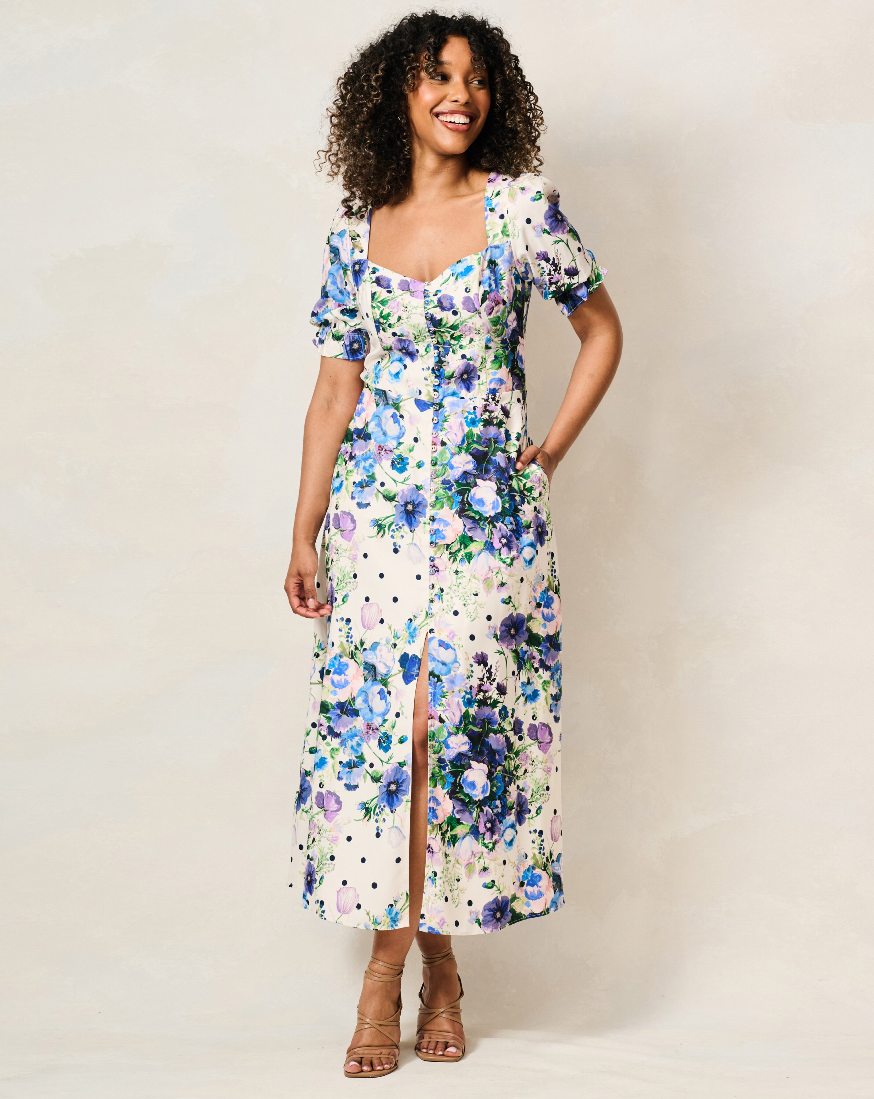 Hope & Ivy Nadalia Midaxi Dress | Ambrose Wilson