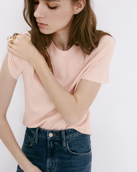 Mango Cotton T-Shirt