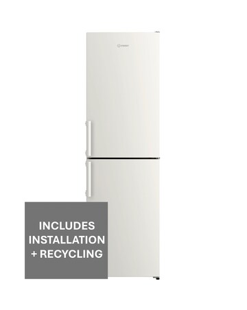 Indesit IB55732WUK 55cm Fridge Freezer White + Install