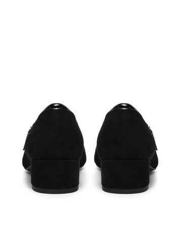 Clarks Crista Strap Heeled Toe Cap Leather Mary Janes - Standard Fit (D)