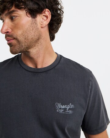 Wrangler Front/Back Graphic T-Shirt - Black