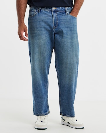 Jack & Jones Chris Relaxed Fit Jeans - Blue Denim