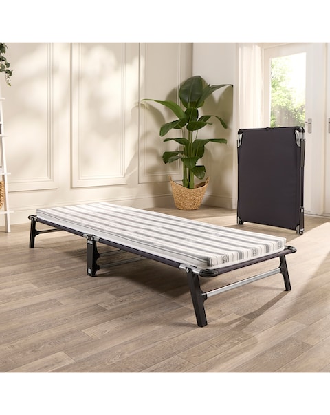 Jay-Be ME70 Mobile Folding Bed with Comfort Mattress Single