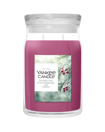 Yankee Candle Signature Large Sparkling Winterberry