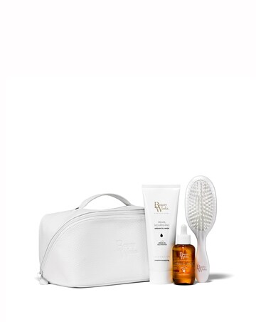 Beauty works Argan Oil 3-Piece Nourishing Hair Treatment Gift Set with Bag