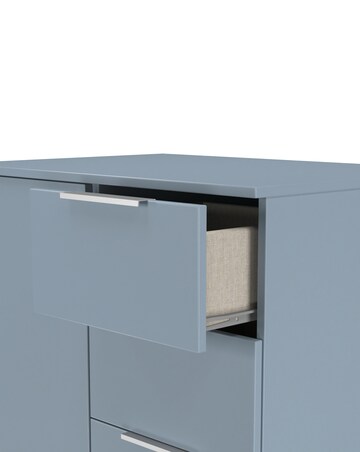 Humber Ready Assembled 1 Door 5 Drawer Kids Wardrobe - Kids