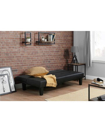 Franklin Faux Leather Sofa Bed