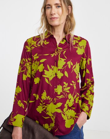 Floral Printed Long Sleeve Shirt