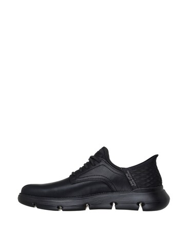Skechers Slip-Ins Garza Gervin Shoe Wide Fit - Black