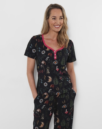 Joe Browns Wild Woodland Print Pyjama Set