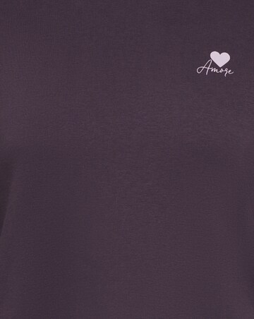 ONLY HEART PRINT SWEATER
