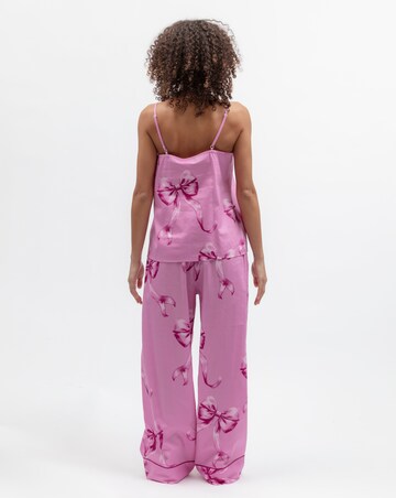 Cyberjammies Belle Bow Cami Top & Wide Leg Pyjama Set