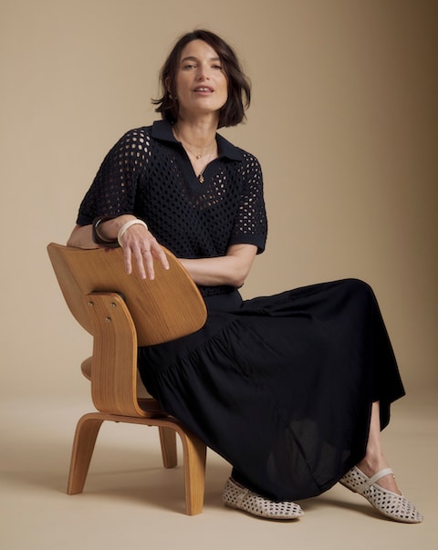 Julipa Petite 2 in 1 Knit Midi Dress