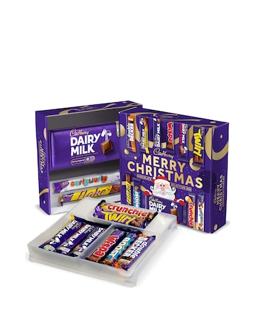 Cadbury 'Merry Christmas' Double Deck Chocolate Selection Box