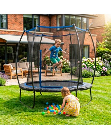 Plum 8ft Deluxe Springsafe Trampoline & Enclosure