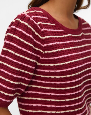 Vero Moda Monica O-Neck Half Sleeve Knit Top