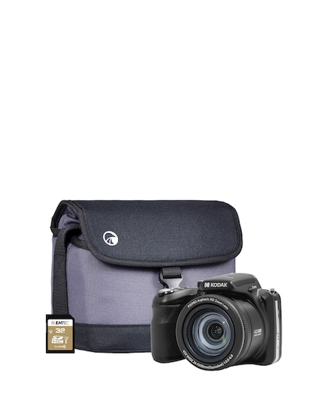 Kodak PIXPRO AZ425 Astro 20MP 42x Zoom Bridge Camera - Camera + 32GBSD + Case