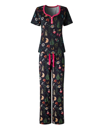Joe Browns Wild Woodland Print Pyjama Set