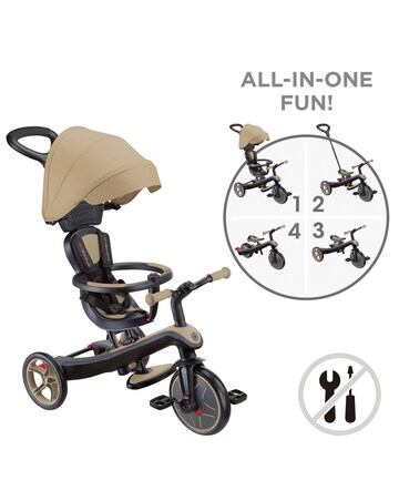 Globber Explorer Trike 4 in 1 - Sand