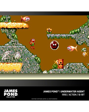 James Pond Collection (Evercade)
