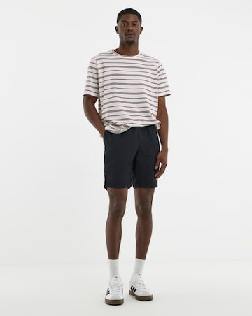 Linen Blend Elasticated Drawcord Short