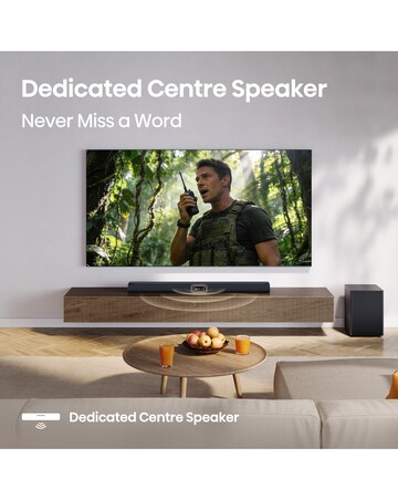 Hisense HS3100S 3.1ch 480W Soundbar with DTS Virtual X and Wireless Subwoofer
