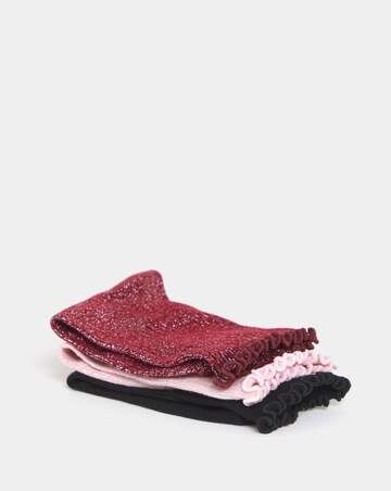 Pretty Secrets (3 Pair Pack) Glitter Ankle Socks