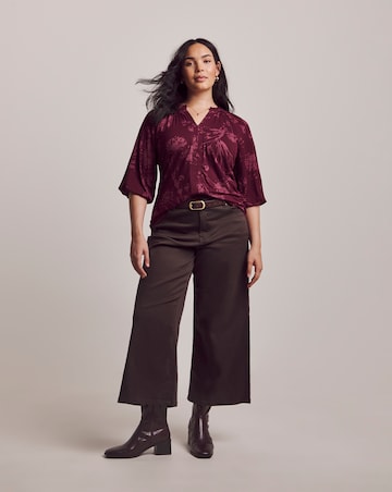 Julipa Printed Jersey Blouse