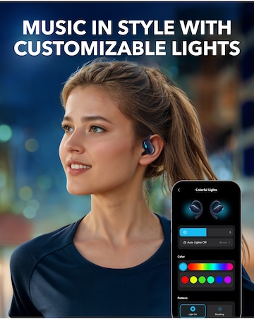 Soundcore V20i Wireless Adjustable Open-Ear Earbuds - Blue