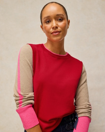 White Stuff Katie Colour Block Jumper
