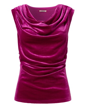 Joe Browns India Velour Cowl Neck Top