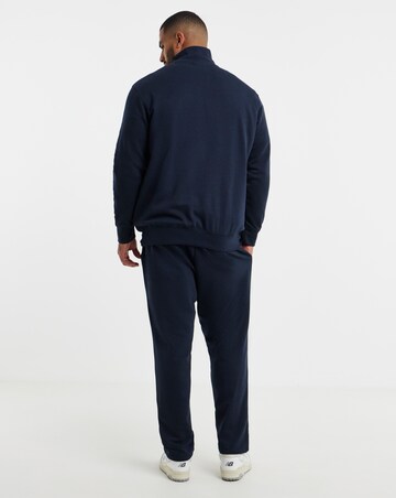 Jack & Jones Vesterbro Quarter Zip Sweat Top and Pants Set - Navy