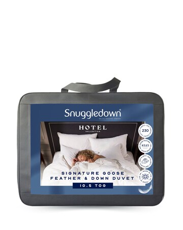 Snuggledown Hotel Signature Goose Feather & Down 10.5 Tog Duvet