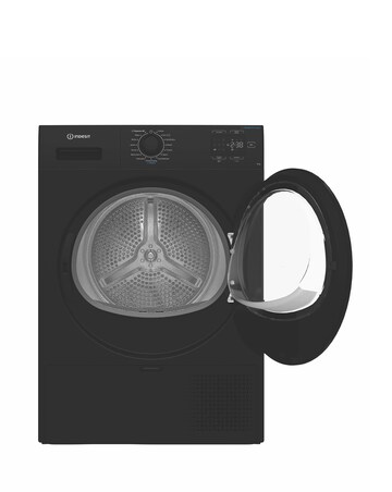 Indesit Heat Pump Tumble Dryer 9KG Black + Installation
