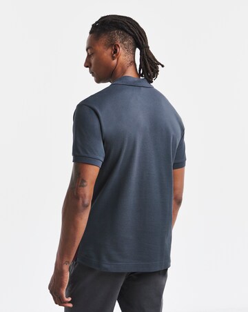 Lacoste Short Sleeve Colourblock Pique Polo - Burgundy