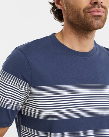 Placement Stripe T-Shirt Long