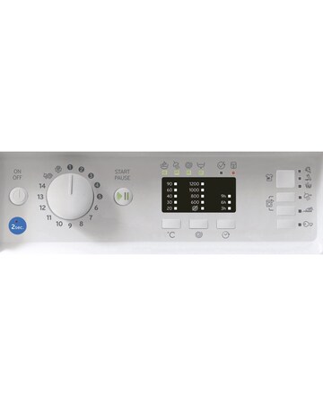 Indesit BIWMIL71252UKN Integrated 7kg Washing Machine + Installation
