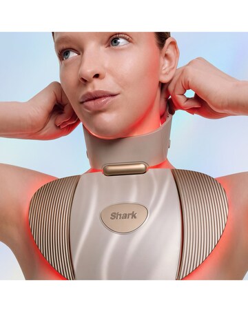 CryoGlow Clinic 360 Contrast LED Face & Neck Mask FW575UKGD1 Champagne