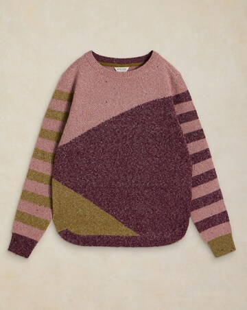White Stuff Talia Nep Abstract Jumper