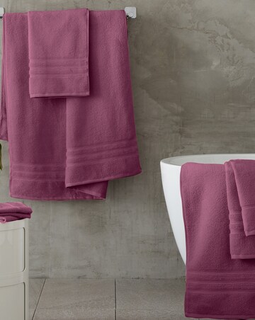 Catherine Lansfield Zero Twist 6 Piece Towel Bale