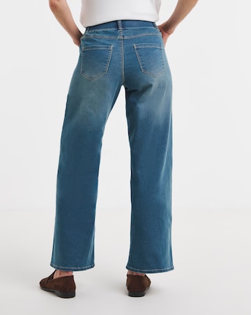 2 Pack Indigo/Black Wide Jeggings
