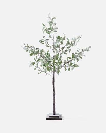 Pre-Lit Mistletoe Twig Tree 4ft