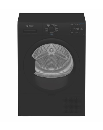 Indesit Heat Pump Tumble Dryer 9KG Black + Installation