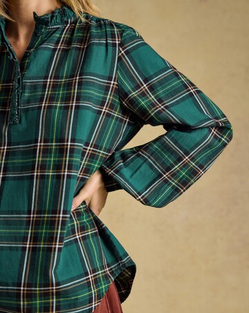 Joules Melanie Check Top