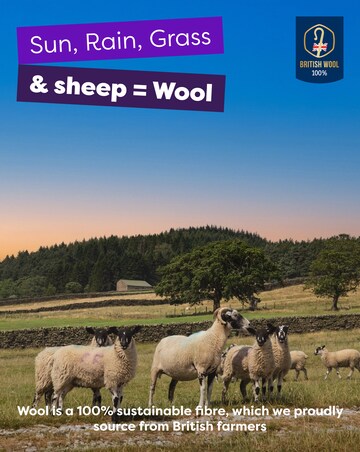 Slumberdown Wonderful Wool Mattress Topper